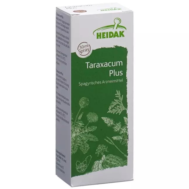 Heidak Spagyrik Taraxacum Plus Spray Flasche 30ml Heidak Spagyrik Taraxacum Plus Spray Flasche 30ml
