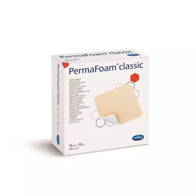 Permafoam Classic 15x15cm Steril 10 Stück Permafoam Classic 15x15cm Steril 10 Stück