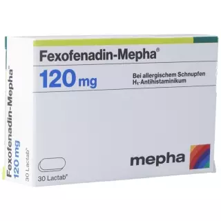 Fexofenadin Mepha Lactab 120mg 30 Stück