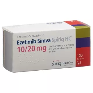 Ezetimib Simva Spirig HC Tabletten 10/20mg 100 Stück