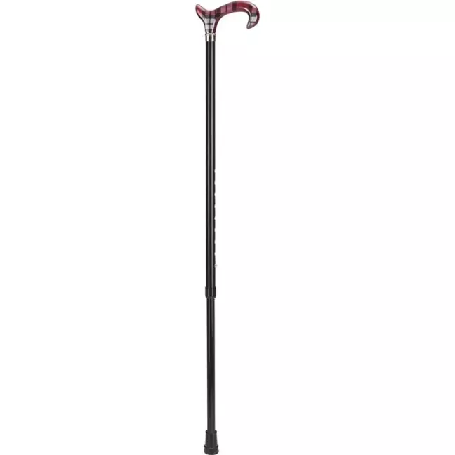 Ossenberg Metallstock Schwarz 75-96cm Derby Kari