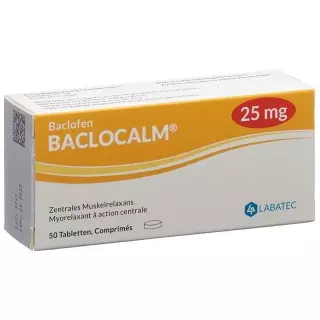 Baclocalm Tabletten 25mg 50 Stück