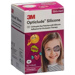 3M Opticlude Sil Augenv 5.7x8cm Maxi Gi (n) 50 Stück