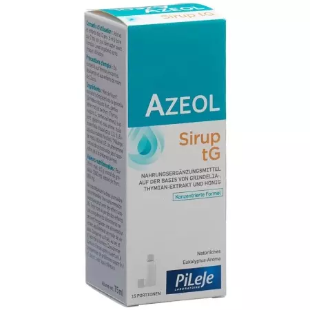 AZEOL tG сироп с ароматом эвкалипта AZEOL tG сироп с ароматом эвкалипта