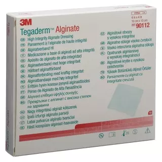 Альгинатный компресс 3M Tegaderm 10х10см (новый) 10 шт.