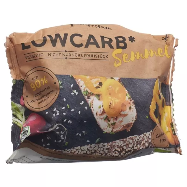 Хлеб Panifactum Lowcarb органический без глютена 160г Хлеб Panifactum Lowcarb органический без глютена 160г